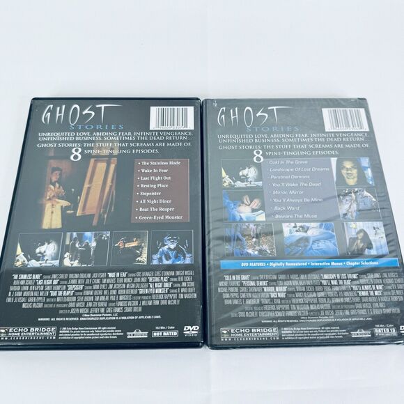 Ghost Stories Volume 1-2 Lot 16 Episodes (DVD 2004) Unrated Thriller Horror - Picture 3 of 6